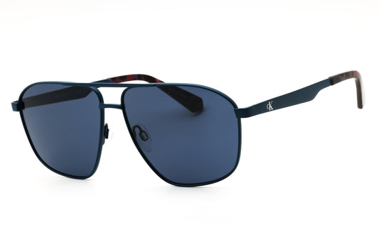 Calvin Klein Jeans CKJ24202S-400 BLUE Oval Sunglasses 59mm