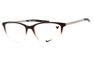 Nike NIKE 7284-203 BROWN BASALT Rectangular Eyeglasses 54mm Eyeglasses