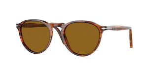Persol 0PO3286S 115733 Habana Round Sunglasses 49mm