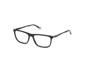 Skechers SE50186-001-53 Black Rectangle Eyeglasses 53mm