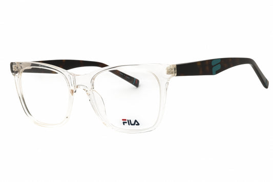 FILA VFI175-0CLE eyeglasses in clear frame with clear lenses