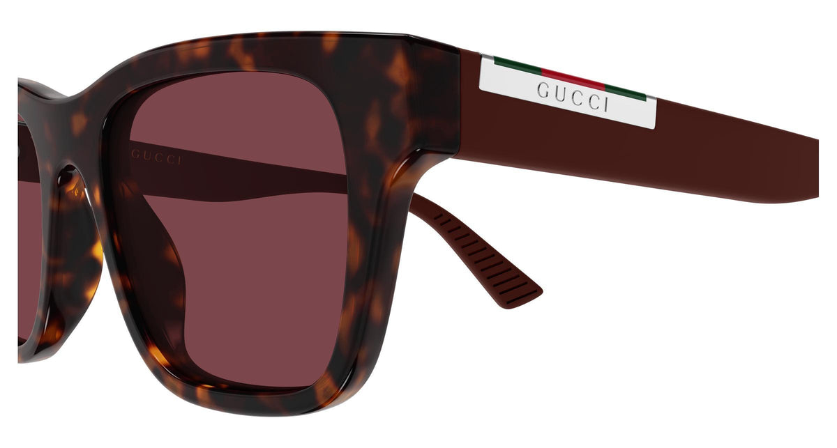 Gucci GG2089S-003 sunglasses in pink frame with red lenses