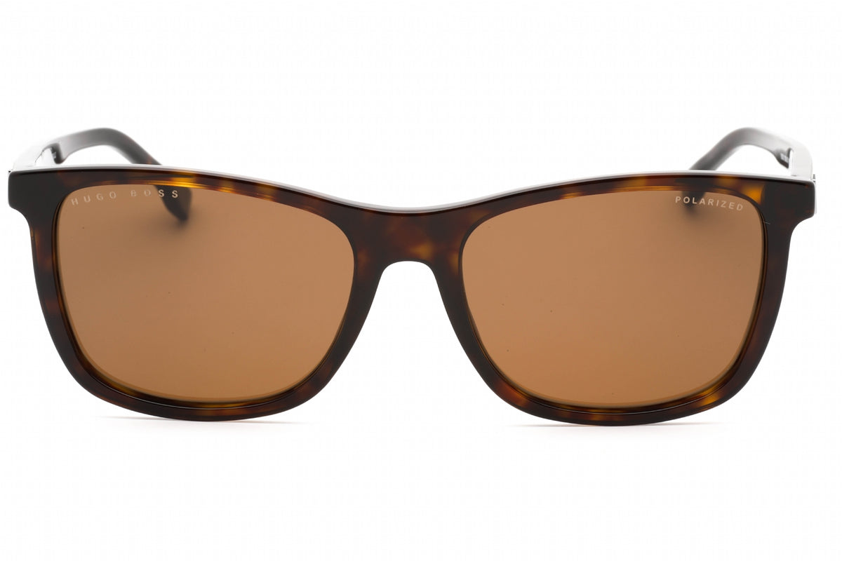 Hugo Boss BOSS 1299/U/S-086 HAVANA Rectangular Sunglasses 55mm