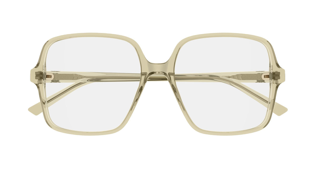 Gucci GG1994o-004 eyeglasses in gold frame with clear lenses