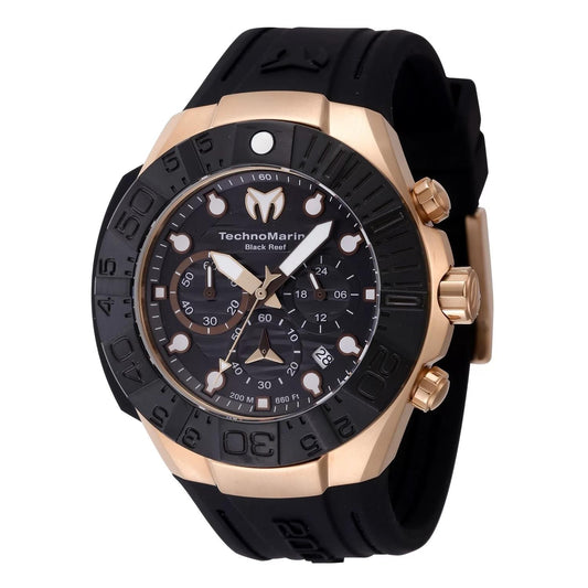 TechnoMarine TM-523011 TM-523011 Watch - Black Dial Silicon Band