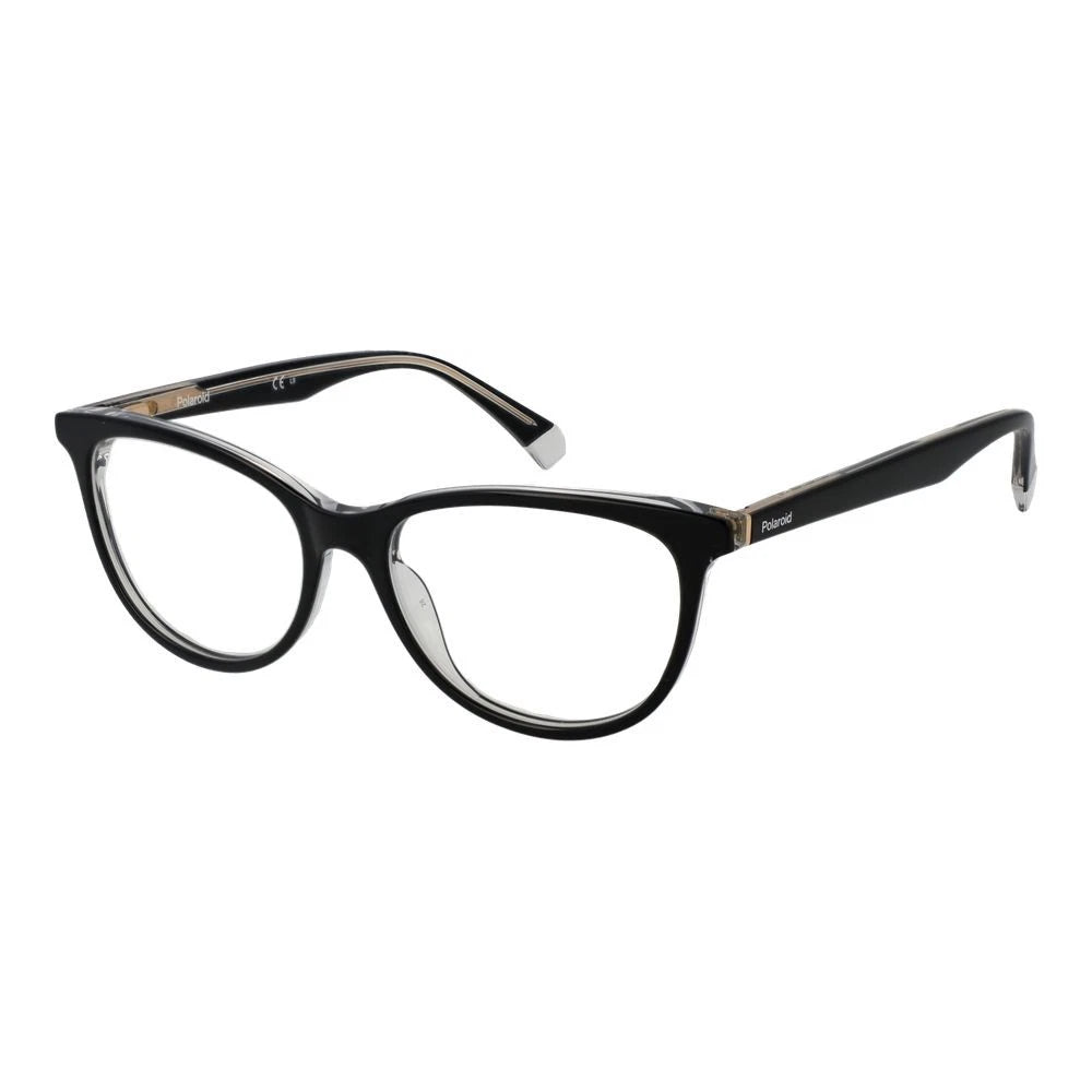 Polaroid PLDD395-7C5-51 Black Crystal Rectangle Eyeglasses 51mm Eyeglasses