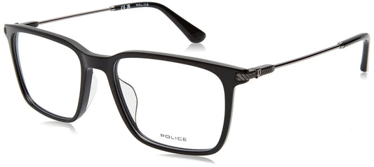 Police VPLG77-09MB-53 Black  Eyeglasses 53mm