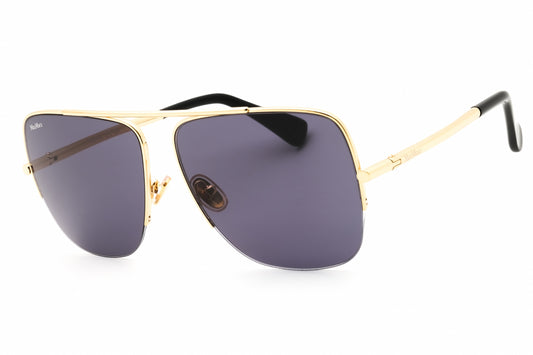 Max Mara MM0121-30A Gold Aviator Sunglasses 59mm