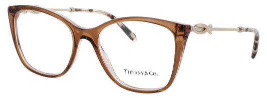 Tiffany & Co TF2160B-825554 BROWN ON PINK GREY  Women's Eyeglasses 54mm