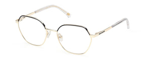 Skechers SE50003-032-50 Gold Round Eyeglasses 50mm