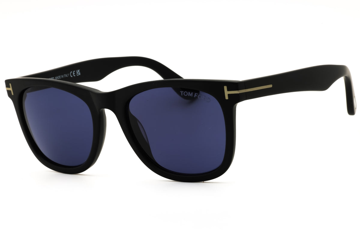 Tom Ford FT1099-02V matte black Rectangular Sunglasses 52mm