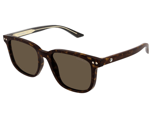 Mont Blanc MB0258SA-002 55mm New Sunglasses