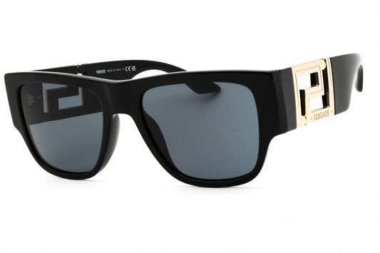 Versace 0VE4403-GB1/87 Black Rectangular Sunglasses 57mm Sunglasses
