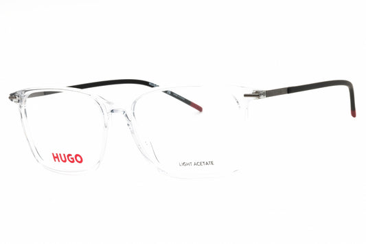 HUGO HG 1271-0KB7 00 eyeglasses in grey frame with clear demo lenses