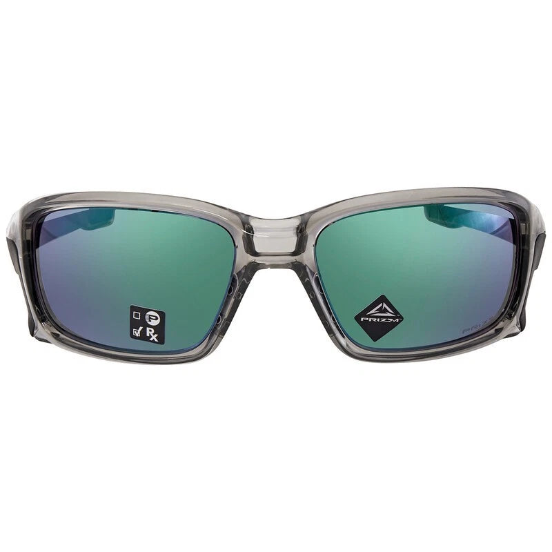 Oakley OO9331-2858 Grey Rectangle Sunglasses 0mm Sunglasses