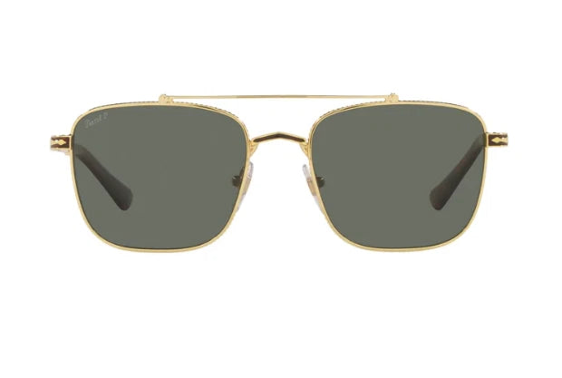 Persol 0PO2487S 11095B 55 Gold Square  55mm Sunglasses