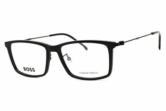 Hugo Boss BOSS 1621/F-0807 00 eyeglasses in black frame with clear demo lenses