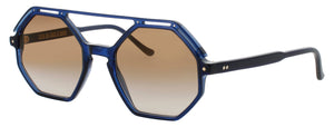 Cutler And Gross CGSN-1371-53-02 MIDNIGHT RAMBLER BLUE  Women's Sunglasses 53mm Sunglasses