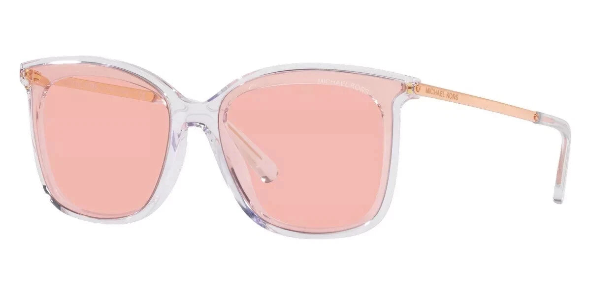 Michael Kors 0MK2079U-30155-61 Clear Square SUNGLASSES 61mm Sunglasses