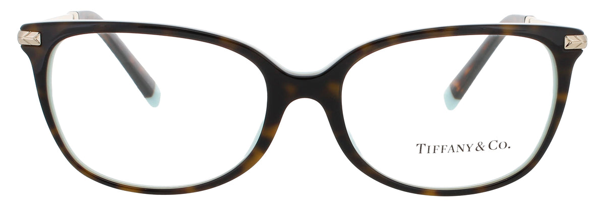 Tiffany & Co TF2221-813454 HAVANA ON TIFFANY BLUE  Women's Eyeglasses 54mm