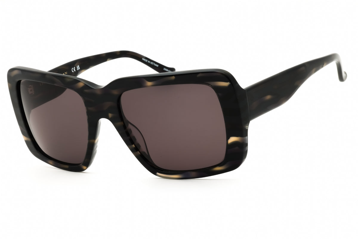 DKNY DO518S-050 GREY HORN Oversized Sunglasses 55mm Sunglasses