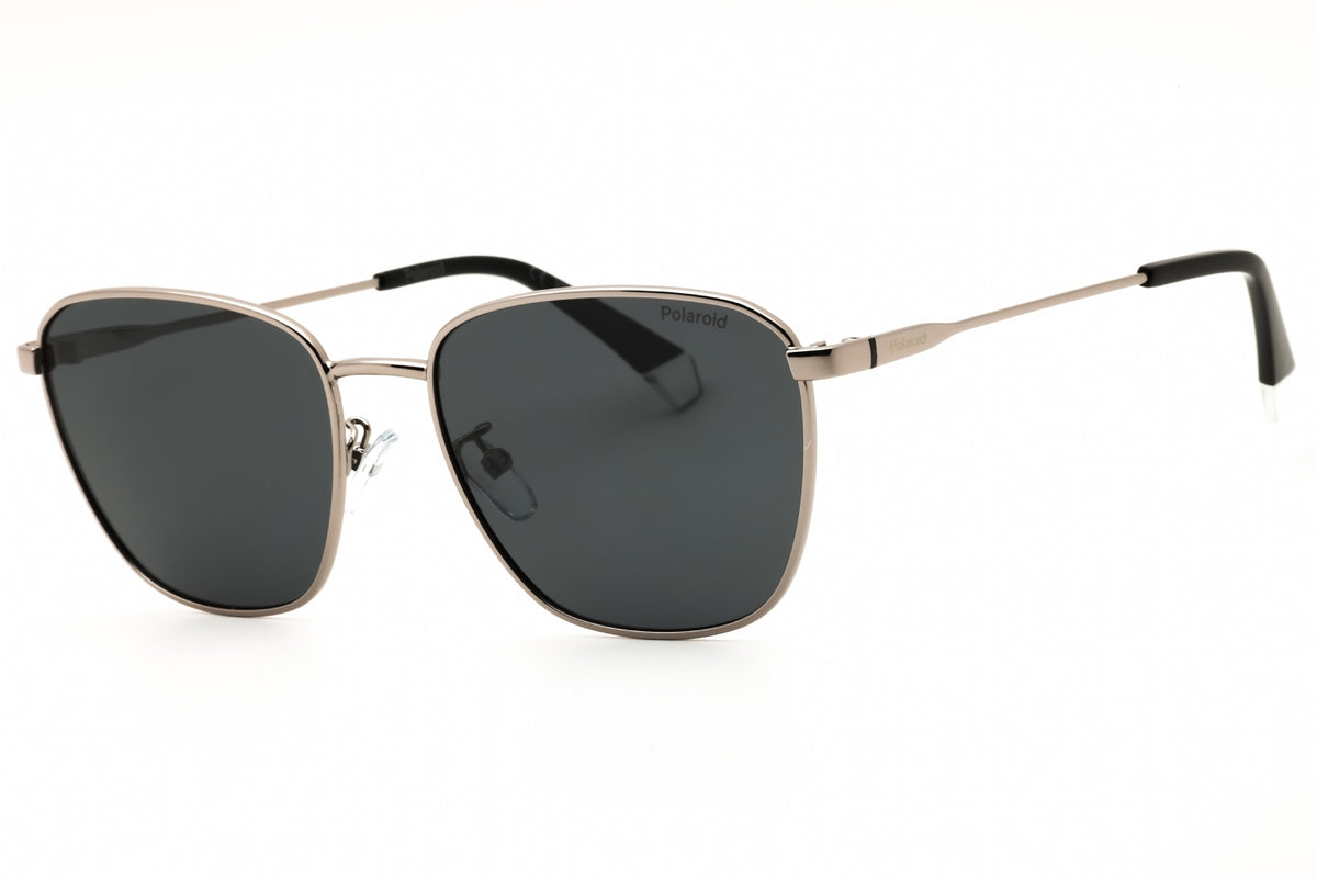Polaroid Core PLD 4159/G/S/X-06LB M9 RUTHENIUM Rectangular Sunglasses 56mm Sunglasses