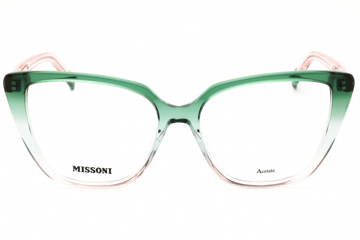 Missoni MIS 0159-0IWB 00 GRN PK Cat eye Eyeglasses 54mm Eyeglasses