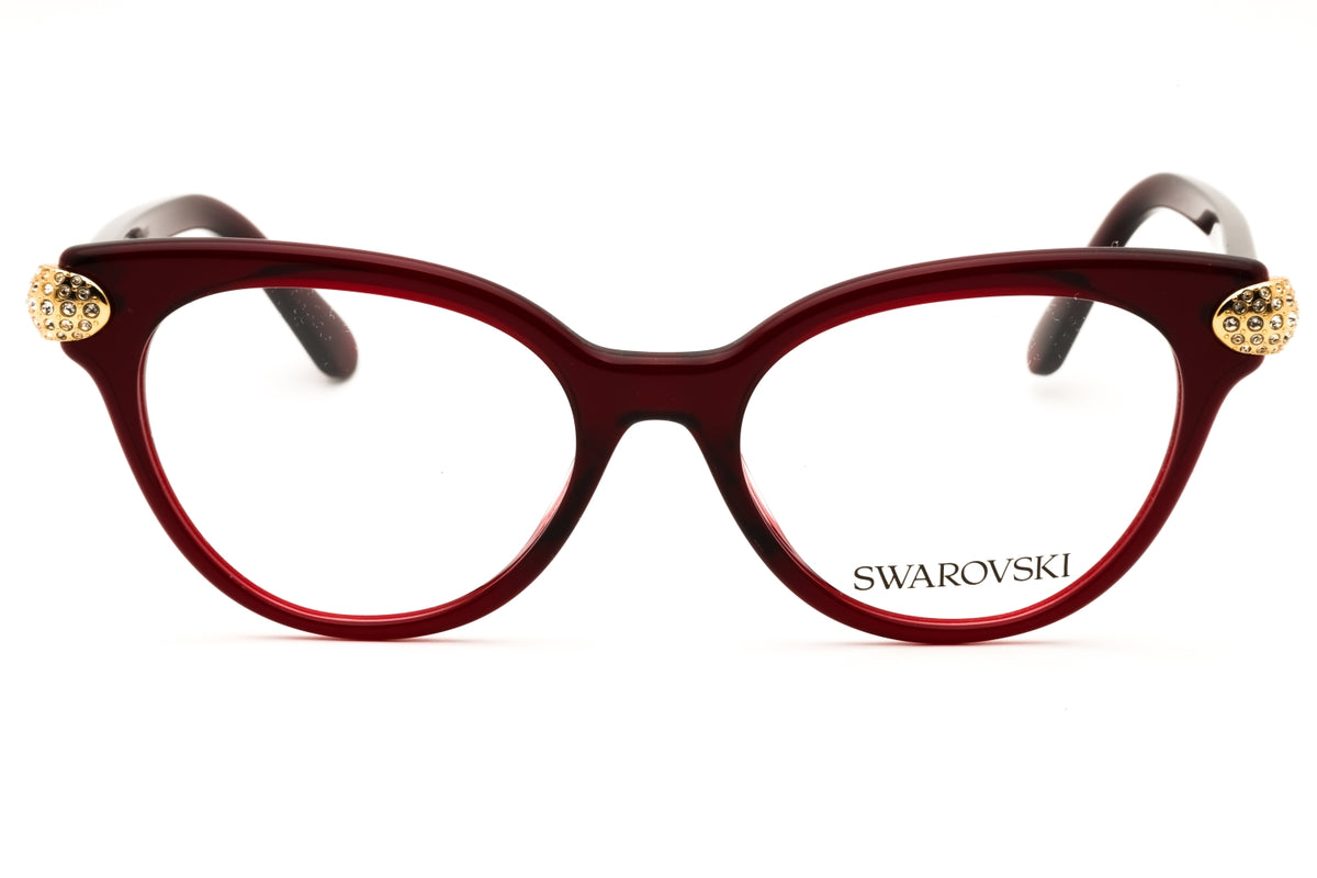 Swarovski 0SK2046-1073 Transparent Red Cat eye Eyeglasses 51mm Eyeglasses