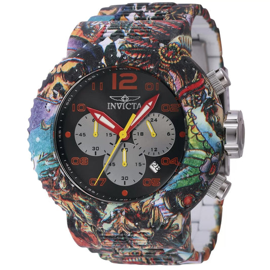 Invicta 43234 watch with multi dial and stainless steel band