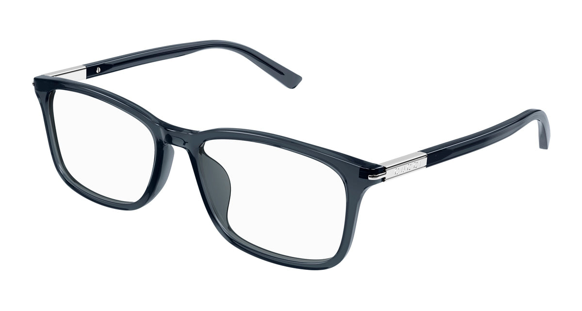 Gucci GG1900OA-002 Gray Rectangular Eyeglasses 56mm Eyeglasses