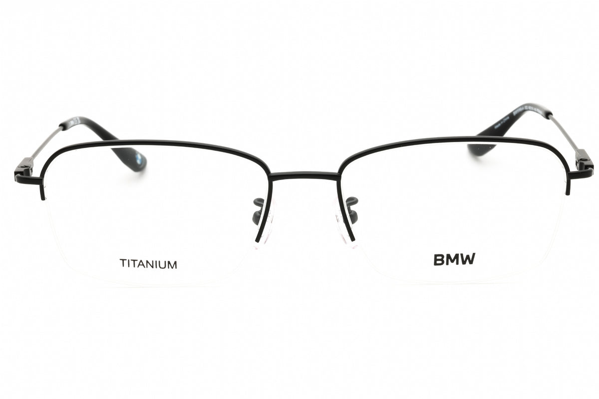 BMW BW5068-H-002 matte black Rectangular Eyeglasses 56mm