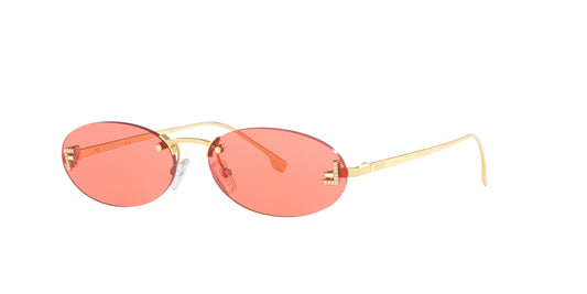 Fendi FE4075US-5430S Gold Missing Sunglasses 54mm