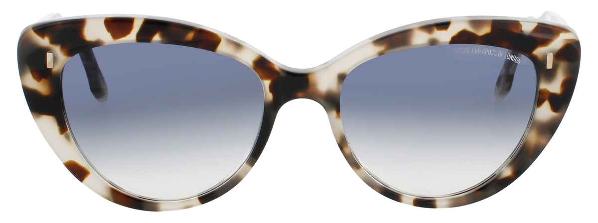 Cutler And Gross CGSN-1350-53-13 JET ENGINE GREY  Women's Sunglasses 53mm Sunglasses