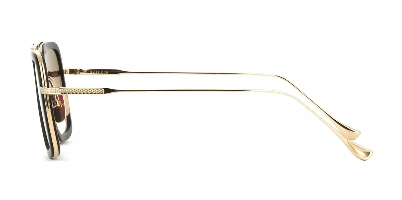 Dita 7806-B-BLK-GLD-52-Z 52mm New Sunglasses