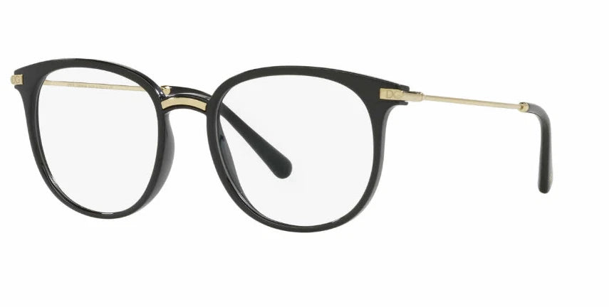 Dolce Gabbana 0DG5071-501-50 Black Full Rim EYEGLASSES 50mm Eyeglasses