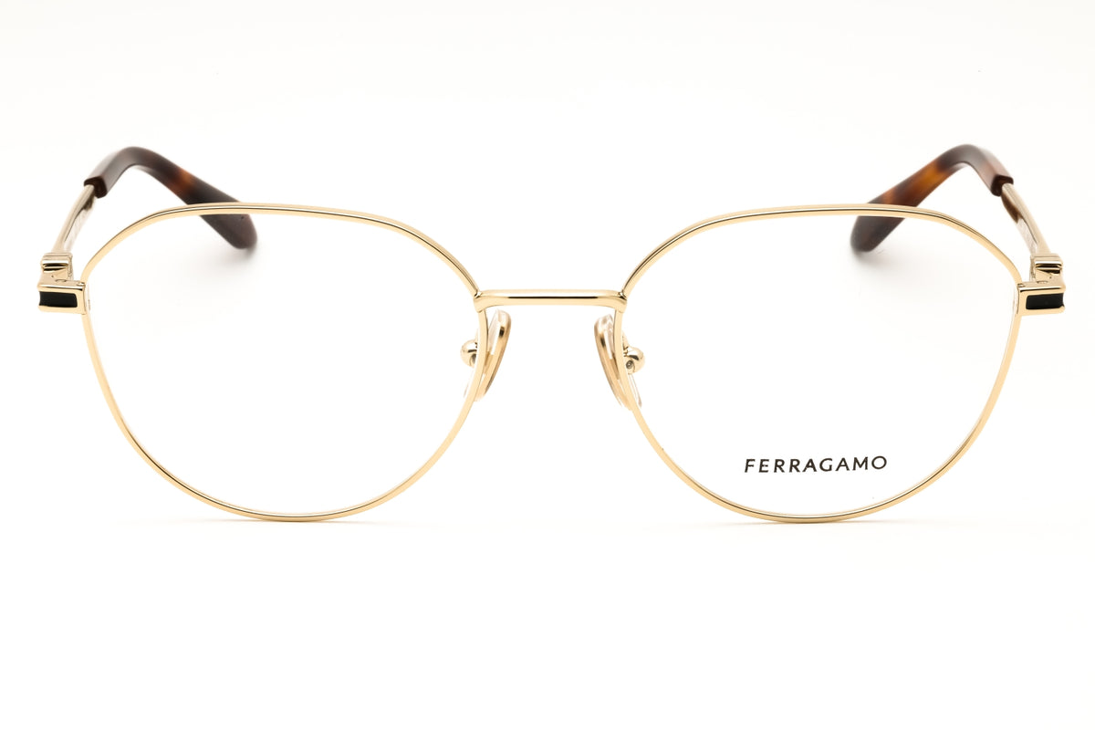 Salvatore Ferragamo SF2236-710 GOLD Round Eyeglasses 54mm Eyeglasses