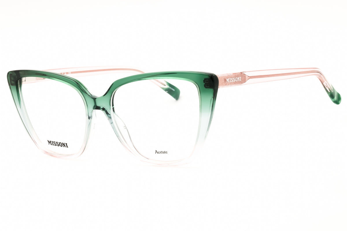 Missoni MIS 0159-0IWB 00 GRN PK Cat eye Eyeglasses 54mm Eyeglasses