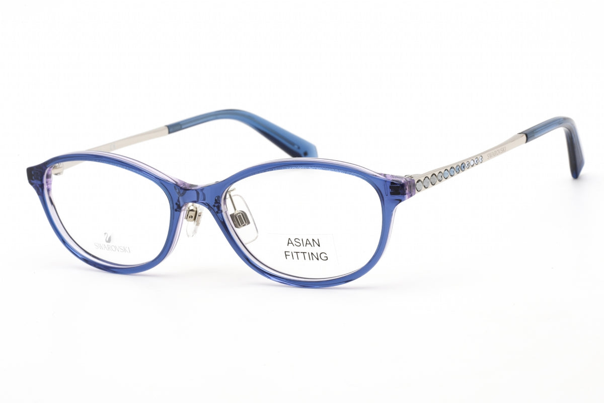 Swarovski SK5379-D-092 (NO CASE) Blue Round Eyeglasses 53mm