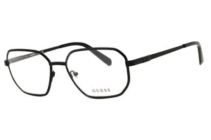 Guess GU50240-002 Black Oval Eyeglasses 56mm