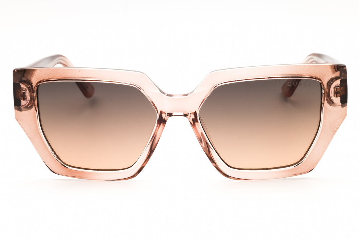 Guess GU7896-47F light brown Rectangular Sunglasses 53mm Sunglasses