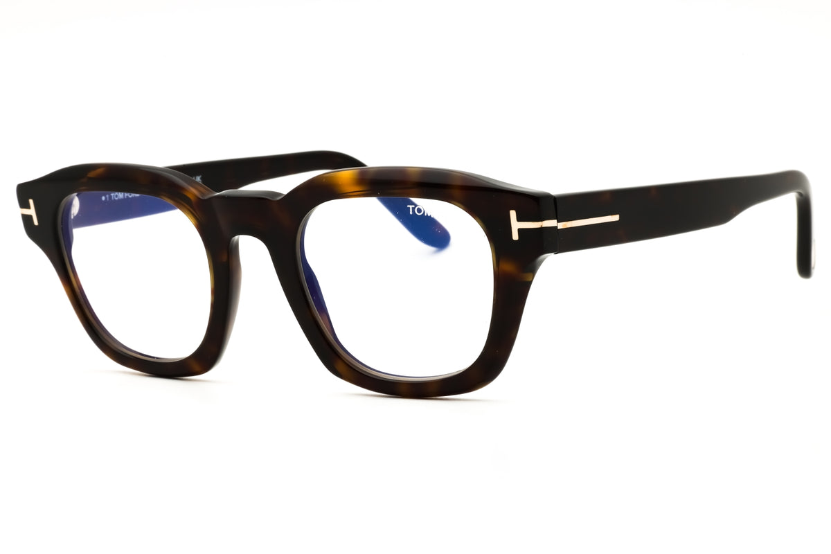 Tom Ford FT6083-B-052 dark havana Rectangular Eyeglasses 48mm