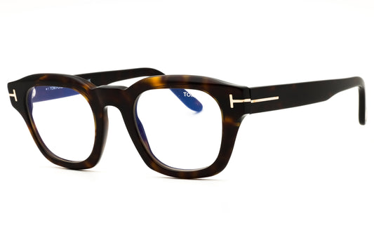 Tom Ford FT6083-B-052 dark havana Rectangular Eyeglasses 48mm