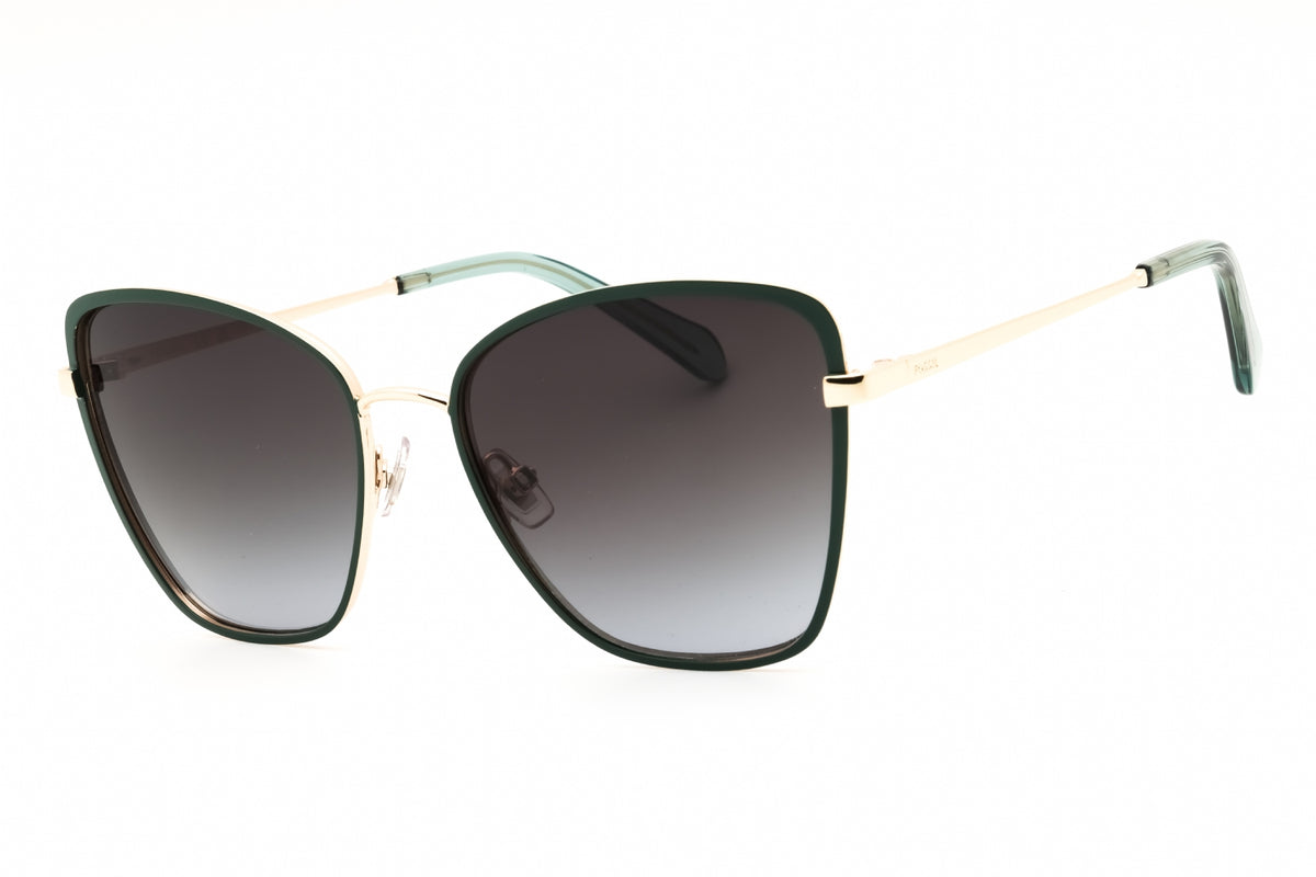 Fossil FOS 3159/G/S-1ED GREEN Cat eye Sunglasses 56mm Sunglasses