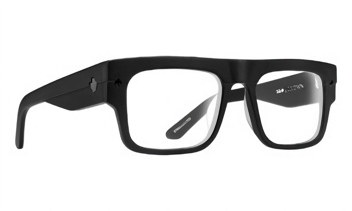 SPY SPY5700000000139 eyeglasses in matte translucent purple frame