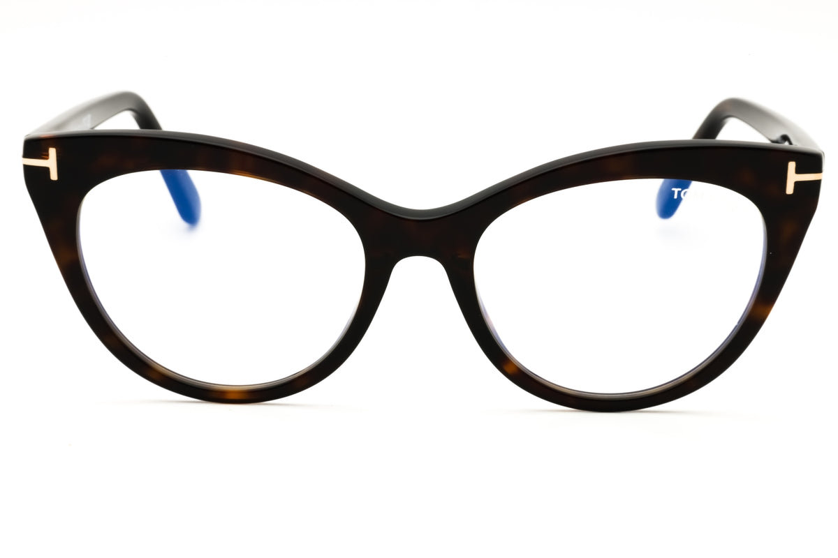 Tom Ford FT6091-B-052 dark havana Cat eye Eyeglasses 53mm Eyeglasses