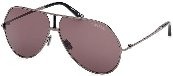 Tom Ford FT1281-08A-63 63mm New Sunglasses