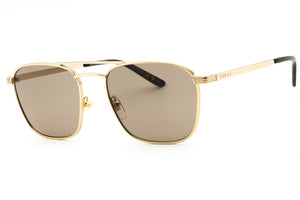 Gucci GG1881S-002 Gold Rectangular Sunglasses 54mm