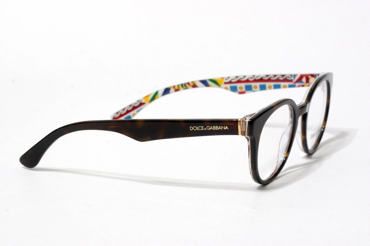 Dolce Gabbana 0DG3361-3246-48 Black Rectangle EYEGLASSES 0mm Eyeglasses