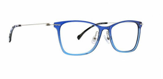 Vera Bradley Bobbie Plum Pansies 5316 53mm New Eyeglasses