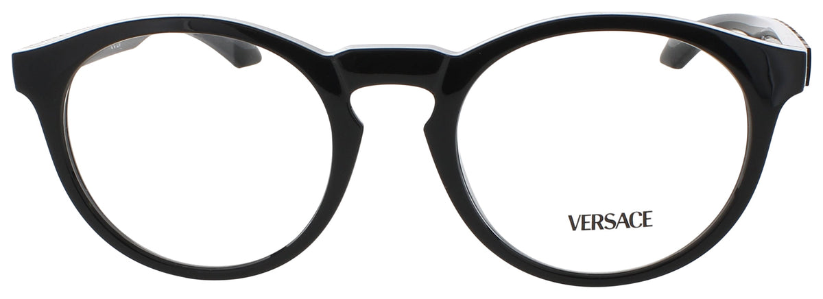 Versace 0VE3355U-GB1-51 Black  Eyeglasses 51mm Eyeglasses